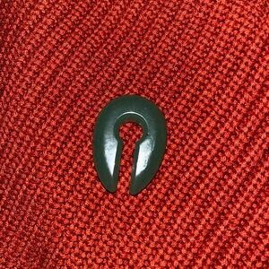 0 Gauge - 8mm Jade Pincher For Stretched Piercings